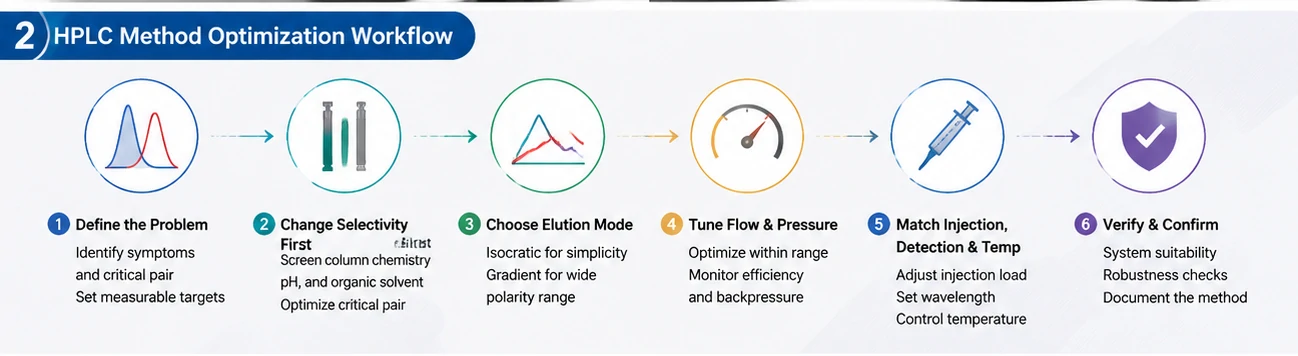 HPLC-methode-optimalisatieworkflow